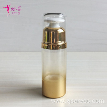 well Cosmetic Packaging Airless Pump Lotion Bottle Set